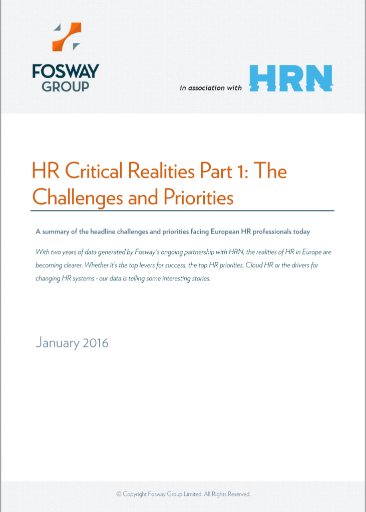 HR Critical Realities Cover