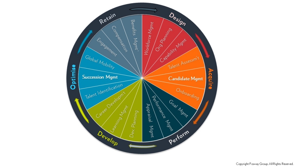 Fosway Talent Management Lifecycle model diagram