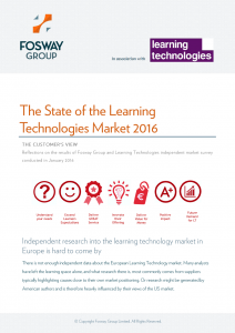 Learning Technologies Trends 2016 Cover