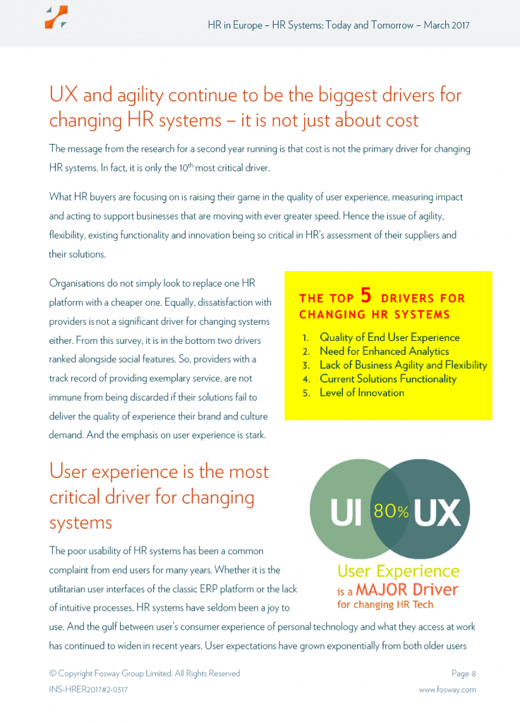 HR Realities in Europe: HR Systems Today and Tomorrow
