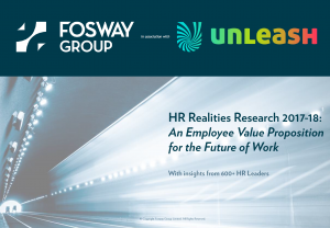 Fosway and UNLEASH HR Realities 2018 Research_EVP