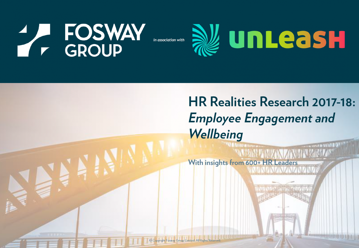HR Realities Research 2018 Employee Engagement and Wellbeing Front Cover