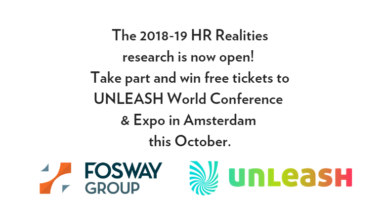 Fosway UNLEASH HR Realities 2018-19 Research Launch