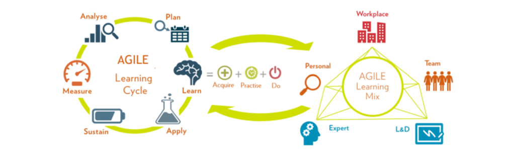Agile learning cycle graphic Fosway Group 140824 Fosway Group agile learning cycle graphic