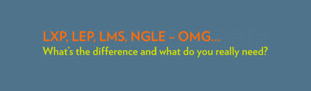 LMS v LXP v NGLE graphic Fosway Group 140824 Fosway Group LMS v LXP v NGLE graphic