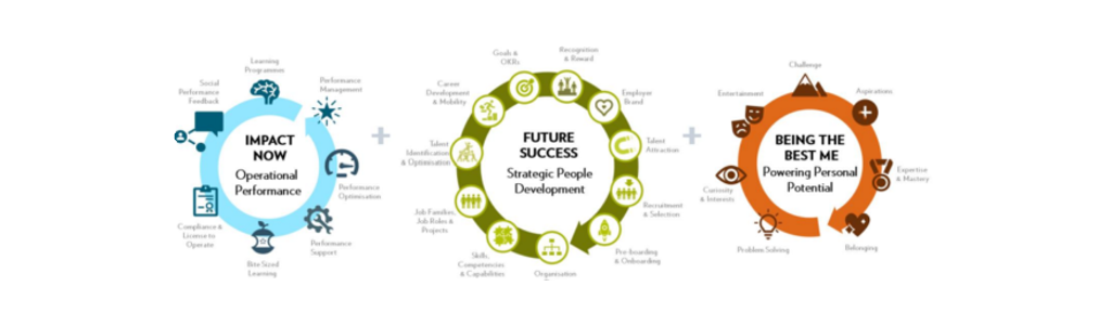 Skills underinvestment Impact Now Future Success Being the Best Me Fosway Group 130824 Fosway Group people development graphic - Impact Now, Future Success, Being the Best Me