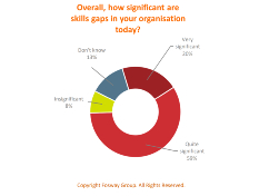 Fosway Group skills gaps graphic 170924