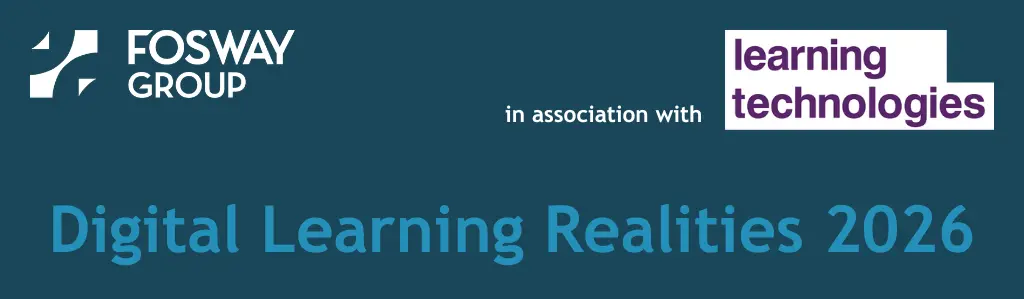 Digital Learning Realities 2026 landing page header